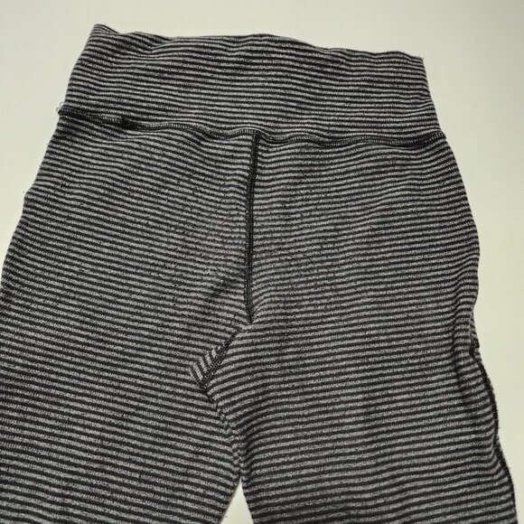 Lululemon Gray Pique Stripe Luon High Rise Skinny Will Pants - Picture 4 of 5